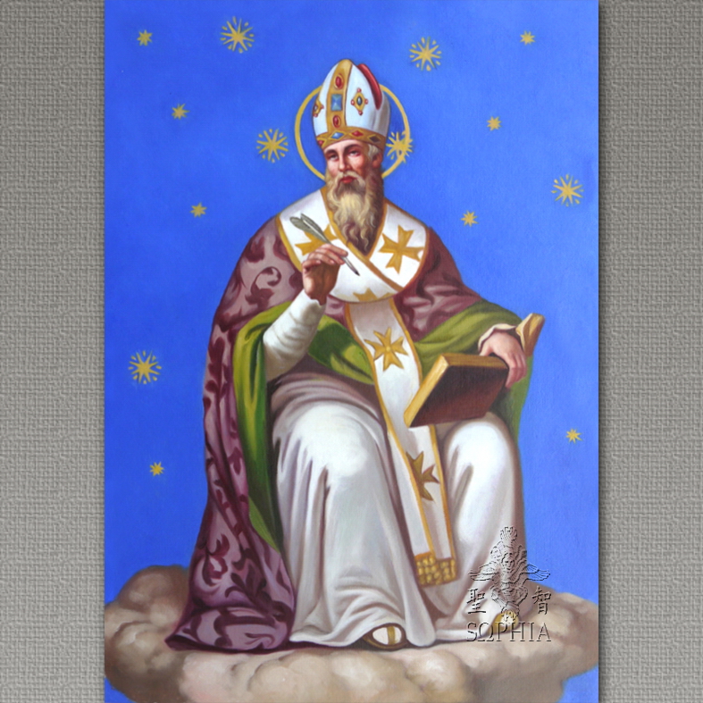圣额我略一世教宗圣师油画像（定制）
